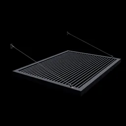 Suspended Pergola - Round Profile