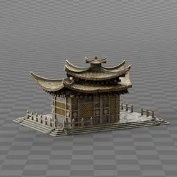 Classical Medieval Asian Building