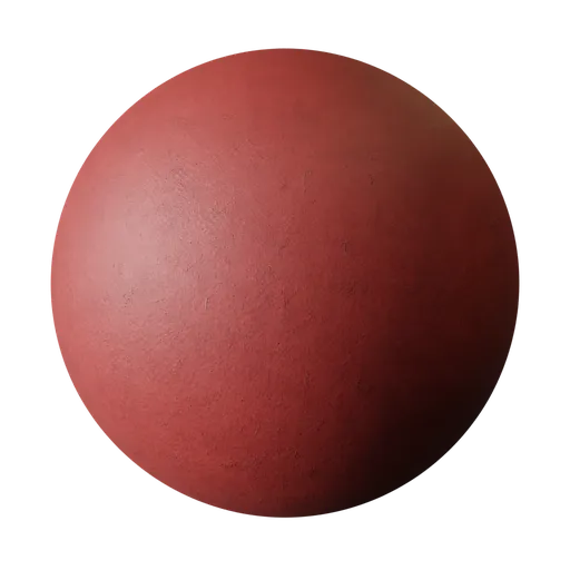 Red Painted Plaster