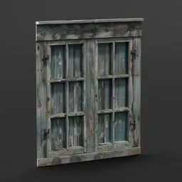 Old window - T -  61