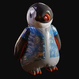 Inflatable Pool Penguin B