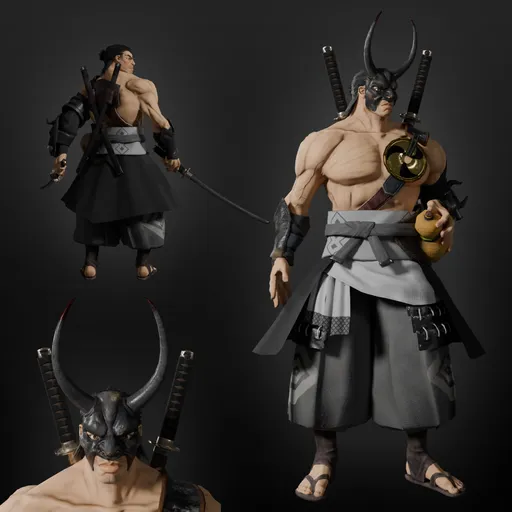 Ronin Animated Rigged