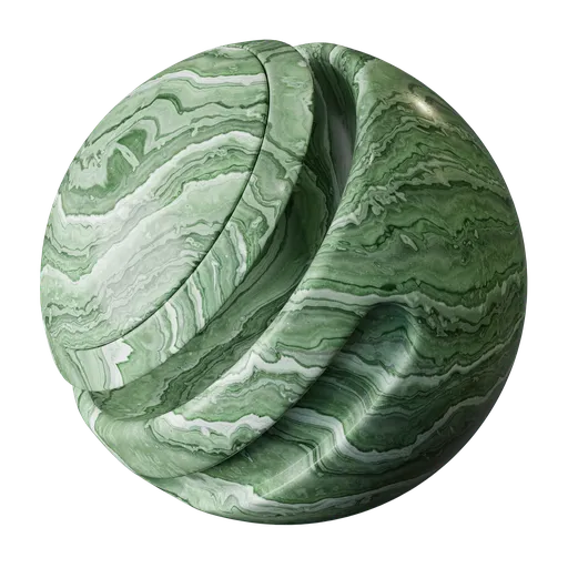 Green marble