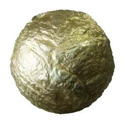 Polished Melted Gold