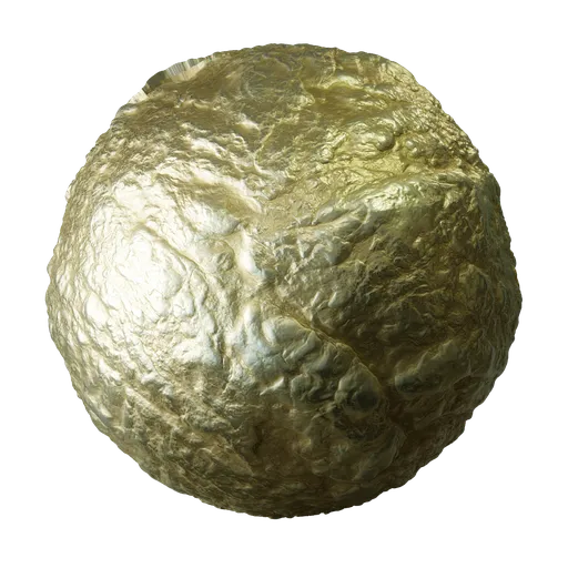 Polished Melted Gold