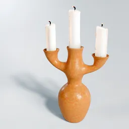 Mexican Folk Candelabra