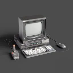 Vintage Gradiente MSX Computer