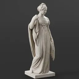 statue of Caroline Amalie