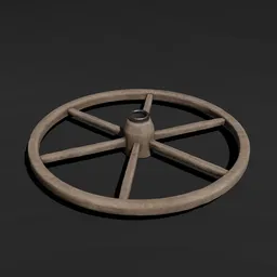 Wooden Wheel
