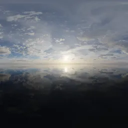 Dramatic Evening Realistic Sky Clouds