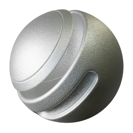 Sandblasted Aluminium