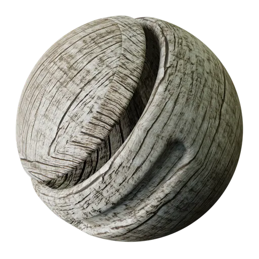 High-resolution PBR tree wood texture for realistic rendering in Blender 3D and other applications.