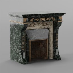 Rococo Fireplace