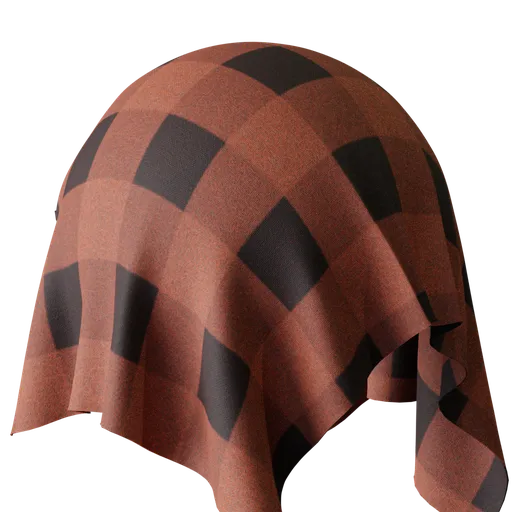 High-resolution orange hatch fabric PBR texture for 3D rendering and Blender use.