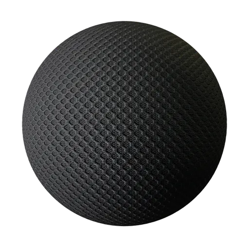 Seamless spacer mesh texture for PBR 3D rendering in Blender, adaptable color.