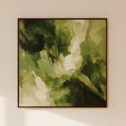 Green Foliage Wall Art