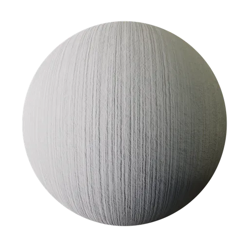 High-resolution PBR textured plaster material with subtle vertical lines for 3D modeling in Blender and similar software.