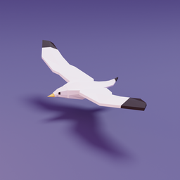 Lowpoly Seagull