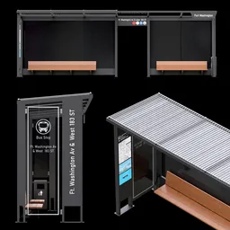 Double Chair Bus Stop