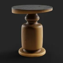 Side Table Log