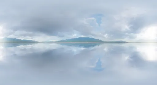 Calm Cloudy Horizon HDRI