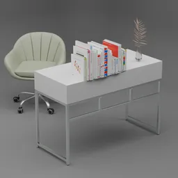 Modern Office Desk Setup