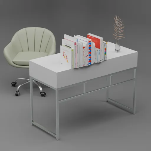 Modern Office Desk Setup