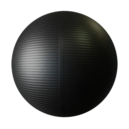 Black metal blinds