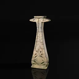 Fantasy stone column