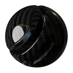 Polished carbon fiber