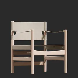 Canvas 21 Chair By Børge Mogensen