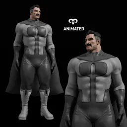 Omni Man Animated