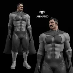Omni Man Animated