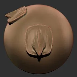 Blender 3D ER Dragon Brush 245 imprint of reptilian texture for digital sculpting