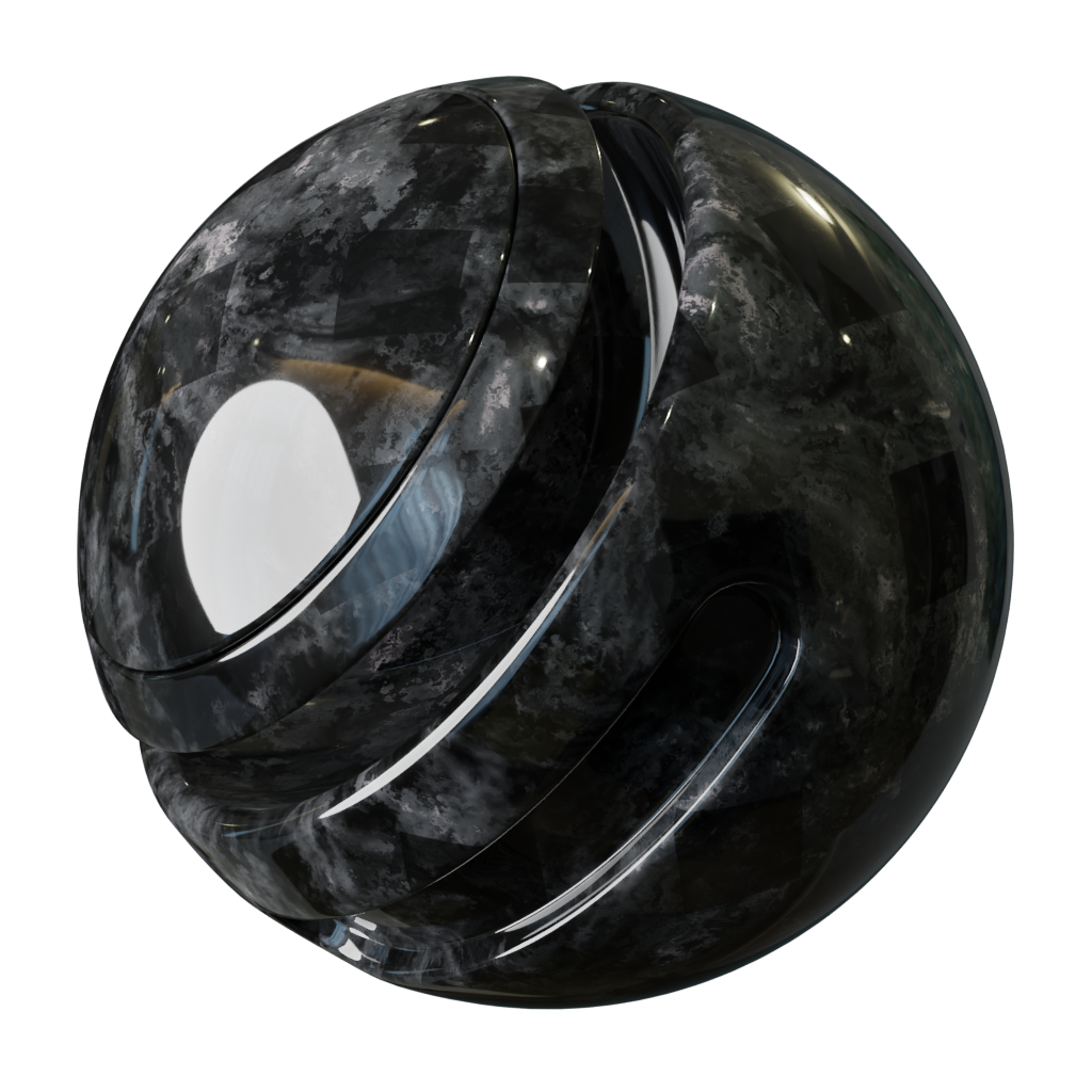 Black Patterned Marble FREE marble materials BlenderKit