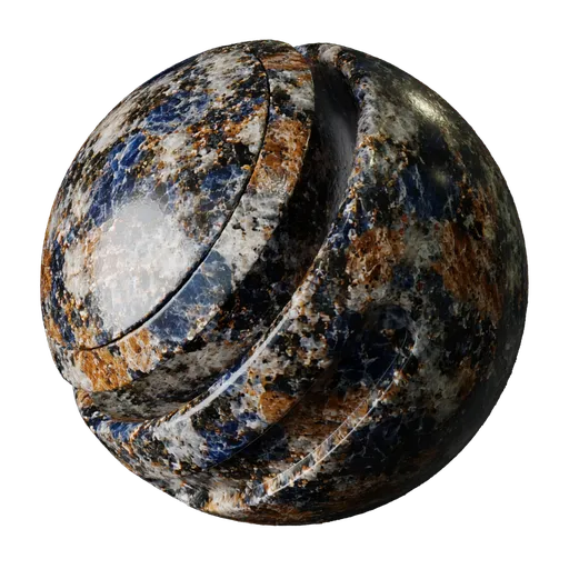 Copper Indigo Granite