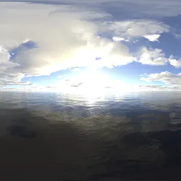 Red sunset light cloud