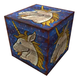 "Medieval Box Asset with PBR Seamless Tile Texture for Blender 3D - Perfect for Medieval-themed Video Games and Historical Visual Projects - Expertly Designed for Unparalleled Realism and Customization."