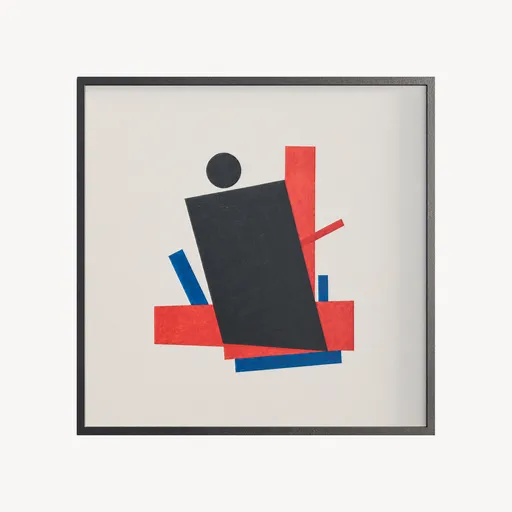 Abstract Painting Suprematism-Inspired