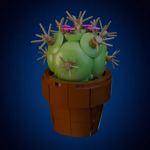 LEGO Cactus Round