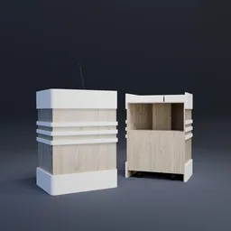 Bandz lectern podium