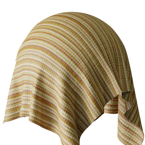 Stripe Gold Chenille