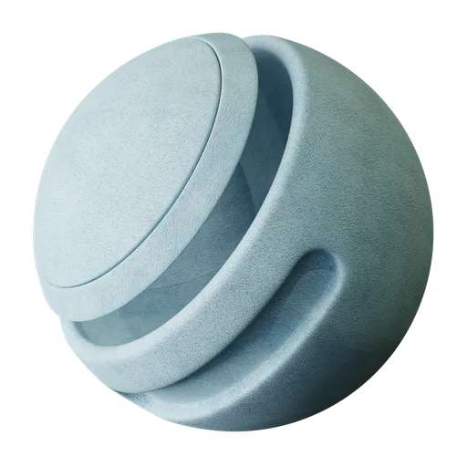 Simple blue plaster