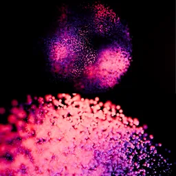 Cosmic Particle animation