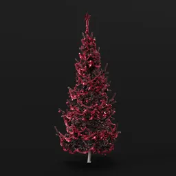 Christmas Tree Pink Small