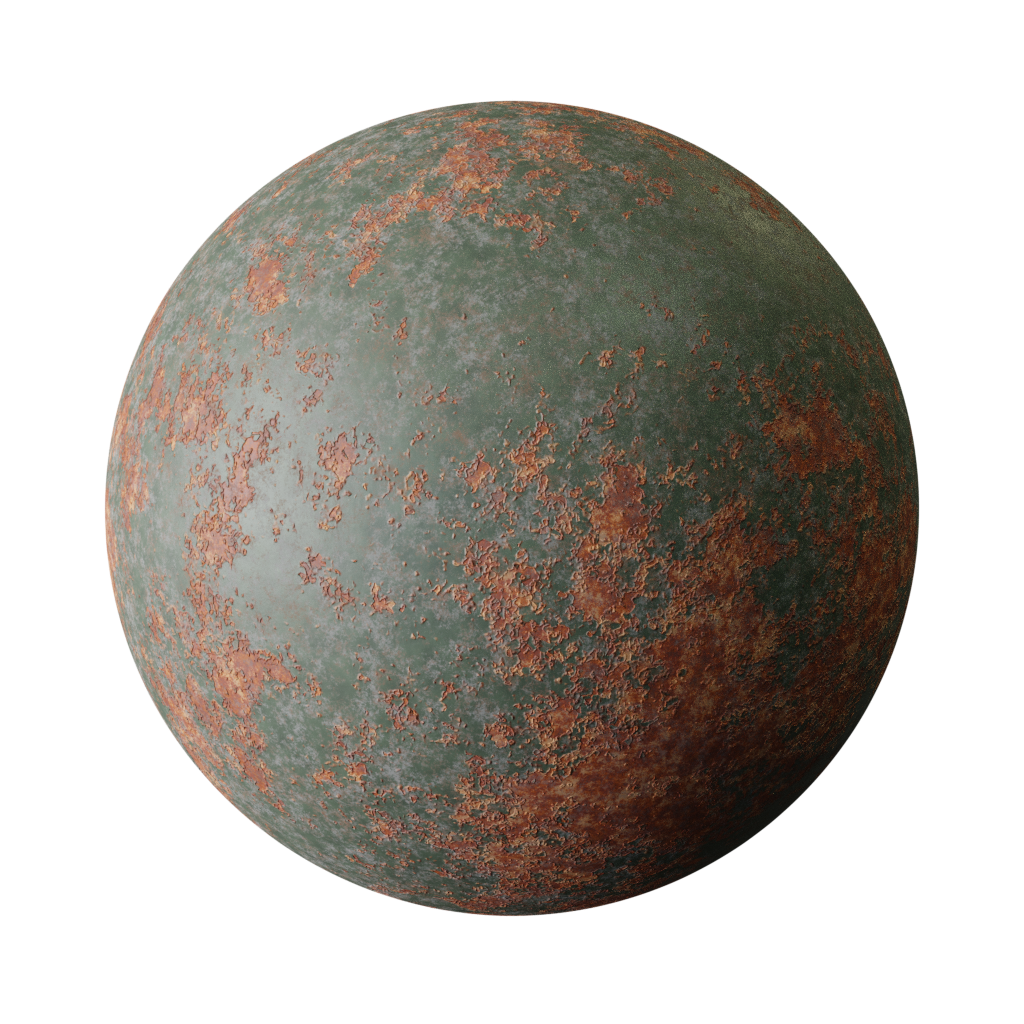 Rusty painted metal | FREE metal materials | BlenderKit