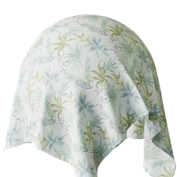 Leaves Green Print