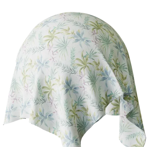 Leaves Green Print