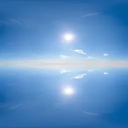 Infinite Real Sky - Blue Sunny Day