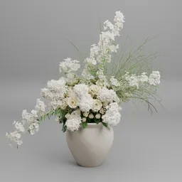Elegant White Floral Arrangement